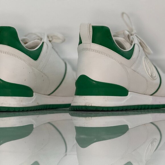 Louis Vuitton Run Away Sneaker White/Green Monogram – Size 41/US Men’s 8 and W10 - Picture 2 of 11
